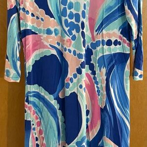 Lilly Pulitzer Multicolor Abstract Dress